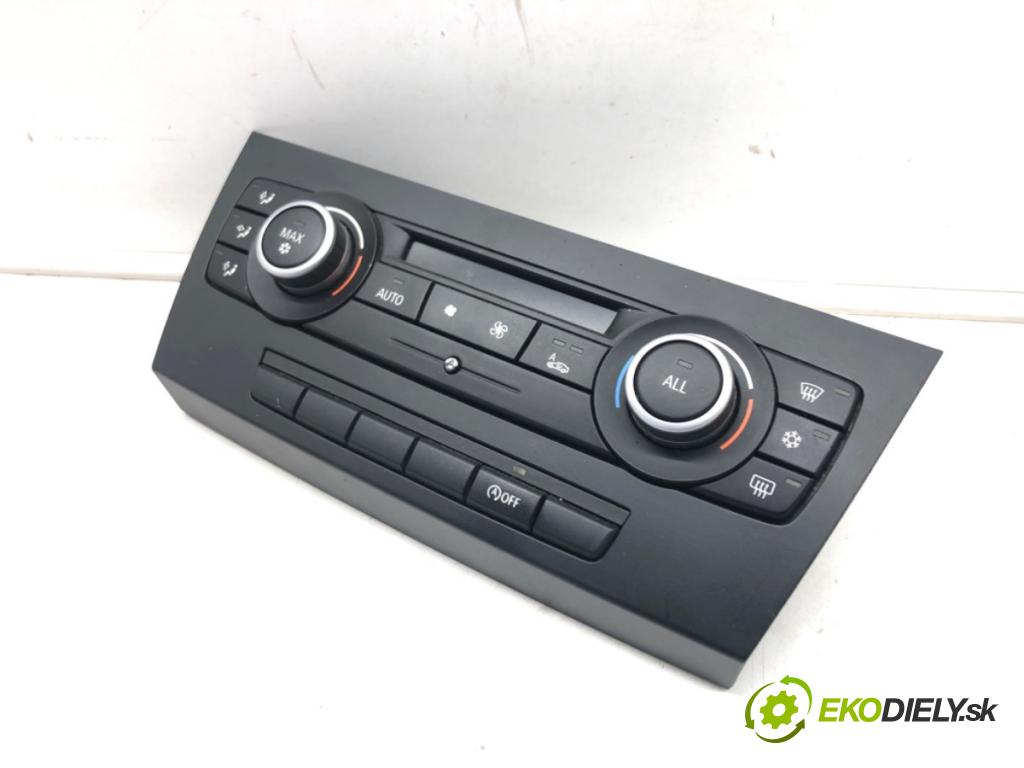 BMW 3 (E90) 2004 - 2012    316 d 85 kW [116 KM] olej napędowy 2009 - 2011  Panel ovládania kúrenia 9224545 (Prepínače, spínače, tlačidlá a ovládače kúrenia)