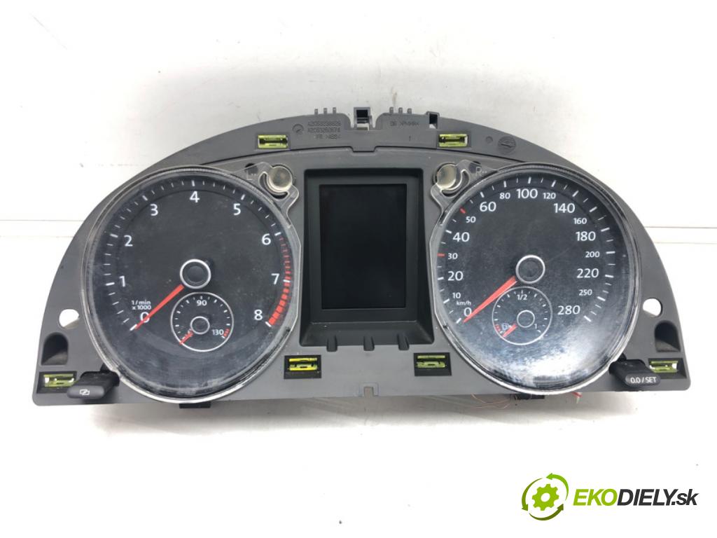 VW PASSAT CC B6 (357) 2008 - 2012    1.8 TSI 118 kW [160 KM] benzyna 2008 - 2012  Prístrojovka 3C8920870 (Prístrojové dosky, displeje)