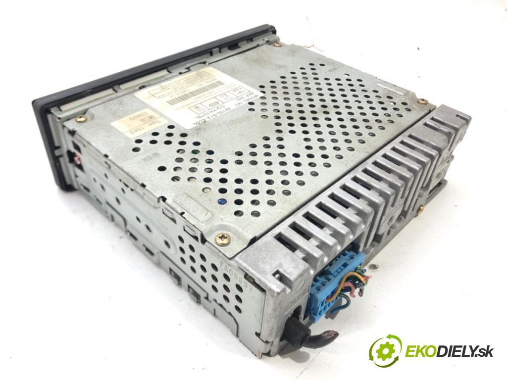 HONDA JAZZ II (GD_, GE3, GE2) 2001 - 2008    1.3 iDSi (GD1) 61 kW [83 KM] benzyna 2002 - 2008  RADIO 39100-S1A-E000 (Audio zariadenia)