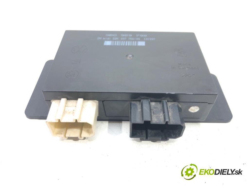 AUDI A4 B6 (8E2) 2000 - 2005    1.9 TDI 74 kW [101 KM] olej napędowy 2001 - 2004  Modul komfortu 3B0959798 (Moduly komfortu)