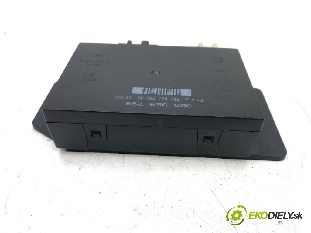 AUDI A4 B6 (8E2) 2000 - 2005    1.9 TDI 74 kW [101 KM] olej napędowy 2001 - 2004  Modul komfortu 3B0959798 (Moduly komfortu)