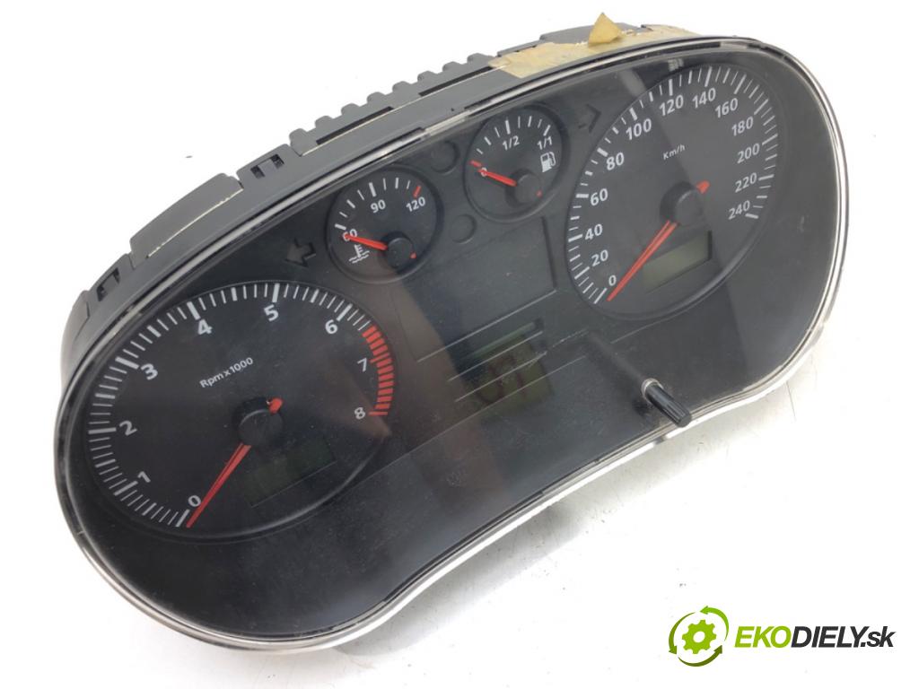 SEAT TOLEDO II (1M2) 1998 - 2006    1.8 20V 92 kW [125 KM] benzyna 1998 - 2004  Prístrojovka W01M0920820A (Prístrojové dosky, displeje)