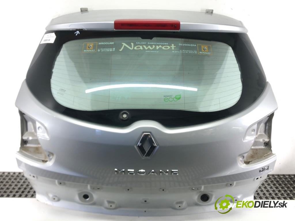 RENAULT MEGANE III Grandtour (KZ0/1) 2008 - 2022    1.5 dCi (KZ1M, KZ1W) 78 kW [106 KM] olej napędowy   zadní část kapota  (Zadní kapoty)