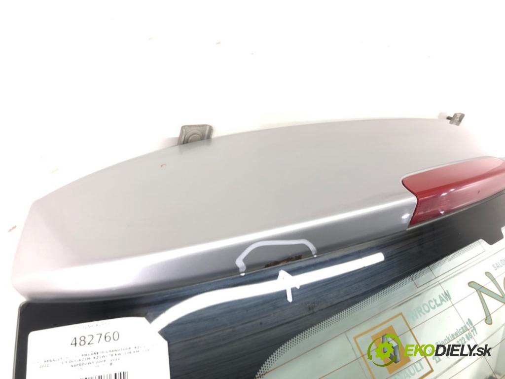 RENAULT MEGANE III Grandtour (KZ0/1) 2008 - 2022    1.5 dCi (KZ1M, KZ1W) 78 kW [106 KM] olej napędowy   zadní část kapota  (Zadní kapoty)