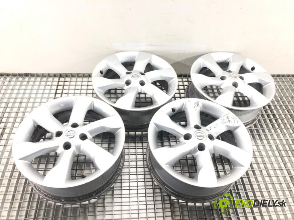 NISSAN ---    ---  disky hliníkové 16 6J 4X100 ET45 stred CENTR. 59