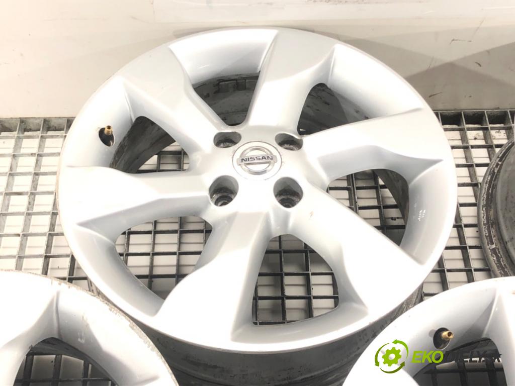 NISSAN ---    ---  disky hliníkové 16 6J 4X100 ET45 stred CENTR. 59
