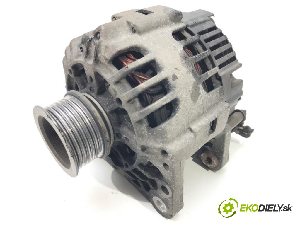SEAT LEON (1P1) 2005 - 2013    1.6 75 kW [102 KM] benzyna 2005 - 2012  Alternátor 06A903023 (Alternátory)