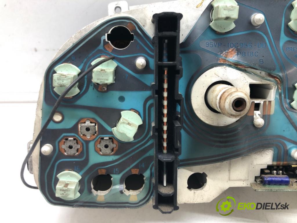 FORD TRANSIT Autobus (E_ _) 1994 - 2000 2.5 TD (EBL, EDL, EDS, EGL, ESL, ESS, EUS) 63 kW [ Prístrojovka 95VP-10C956-DB (Prístrojové dosky, displeje)