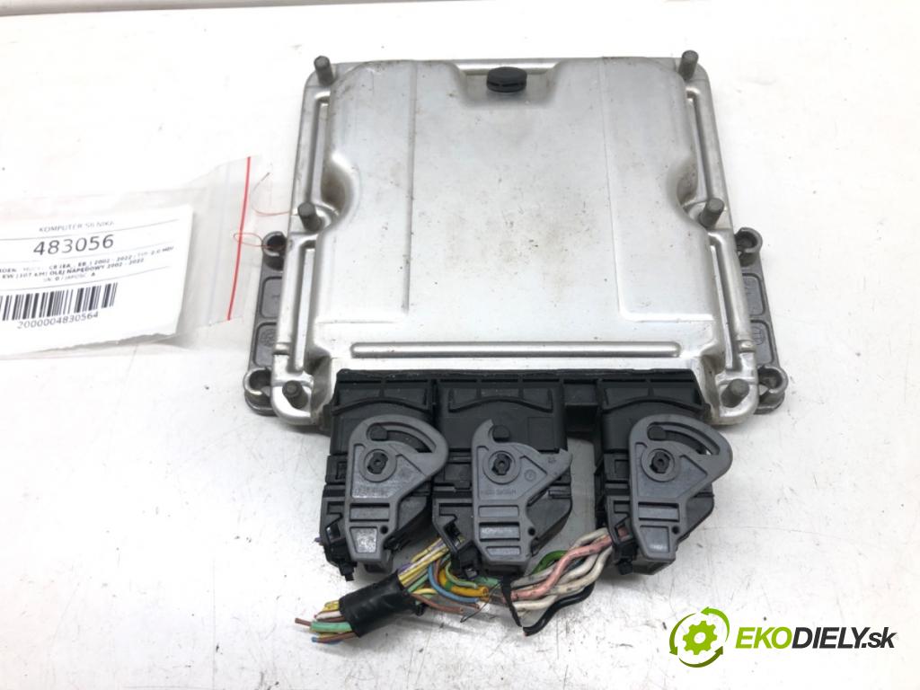 CITROEN C8 (EA_, EB_) 2002 - 2022    2.0 HDi 79 kW [107 KM] olej napędowy 2002 - 2022  riadiaca jednotka Motor 9647474780 0281811032 (Riadiace jednotky)