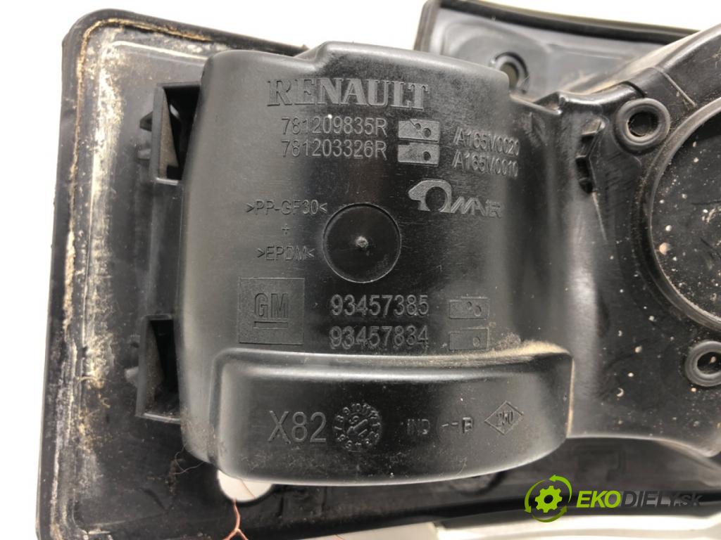 RENAULT TRAFIC III Autobus (JG_) 2014 - 2022    1.6 dCi 90 (JGME) 66 kW [90 KM] olej napędowy 2014  Dvierka nádrže paliva 781209835R (Ostatné)