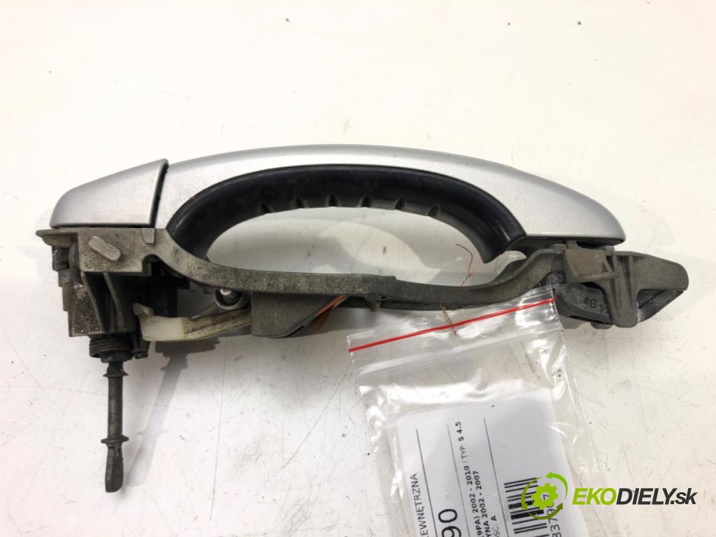 PORSCHE CAYENNE (9PA) 2002 - 2010    S 4.5 250 kW [340 KM] benzyna 2002 - 2007  Kľučka predný ľavá strana vonkajšia 7L0837885B (Vonkajšie predné ľavé)