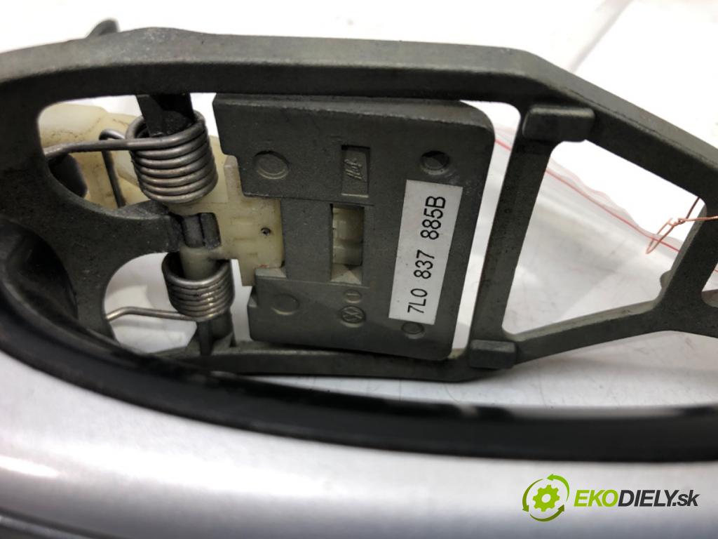 PORSCHE CAYENNE (9PA) 2002 - 2010    S 4.5 250 kW [340 KM] benzyna 2002 - 2007  Kľučka predný ľavá strana vonkajšia 7L0837885B (Vonkajšie predné ľavé)