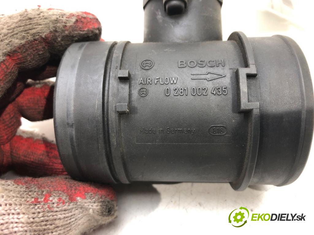 PORSCHE CAYENNE (9PA) 2002 - 2010    S 4.5 250 kW [340 KM] benzyna 2002 - 2007  Váha vzduchu 0281002435 (Váhy vzduchu)