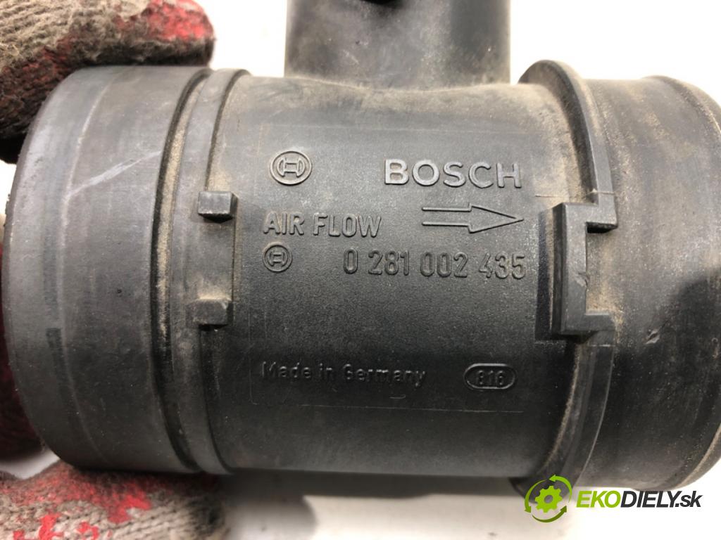 PORSCHE CAYENNE (9PA) 2002 - 2010    S 4.5 250 kW [340 KM] benzyna 2002 - 2007  Váha vzduchu 0281002435 (Váhy vzduchu)