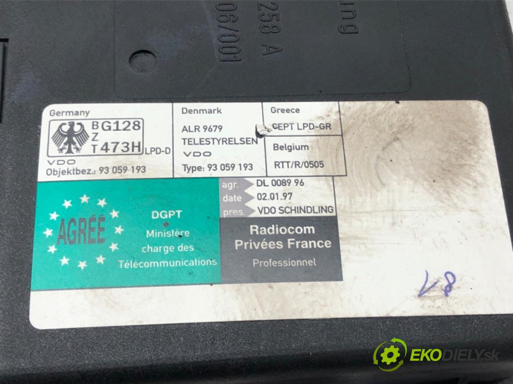 AUDI A6 C5 Avant (4B5) 1997 - 2005    2.8 quattro 142 kW [193 KM] benzyna 1997 - 2005  Modul komfortu 93059193 (Moduly komfortu)