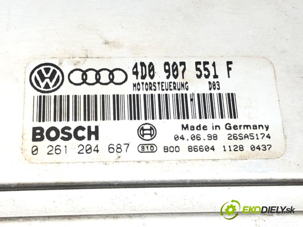 AUDI A6 C5 Avant (4B5) 1997 - 2005    2.8 quattro 142 kW [193 KM] benzyna 1997 - 2005  riadiaca jednotka Motor 0261284687 (Riadiace jednotky)