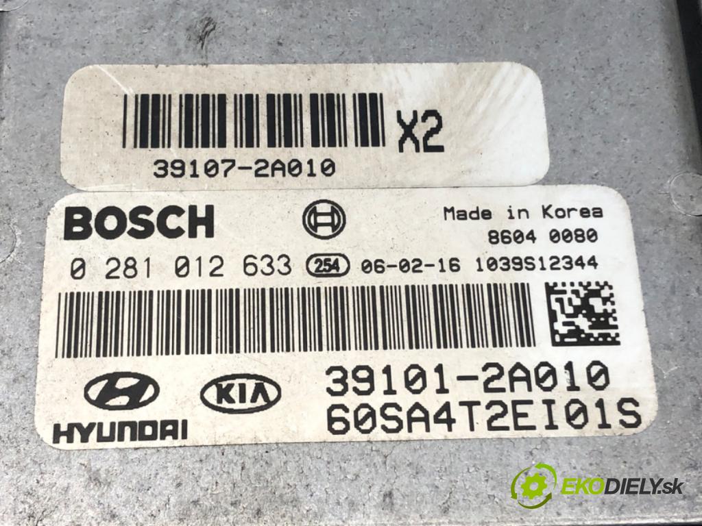 KIA PICANTO I (SA) 2004 - 2012    1.1 CRDi 55 kW [75 KM] olej napędowy 2005 - 2011  riadiaca jednotka Motor 39101-2A010 (Riadiace jednotky)