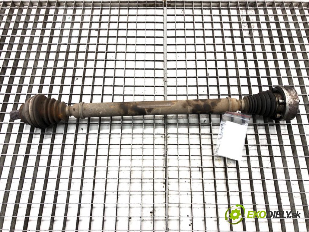 VW GOLF VI (5K1) 2008 - 2014    2.0 TDI 81 kW [110 KM] olej napędowy 2008 - 2012  Poloos pravá  (Poloosy)