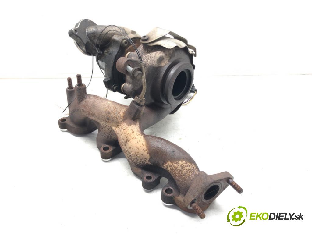 VW GOLF VI (5K1) 2008 - 2014    2.0 TDI 81 kW [110 KM] olej napędowy 2008 - 2012  Turbodúchadlo,turbo 03L253016F (Turbodúchadlá (kompletné))