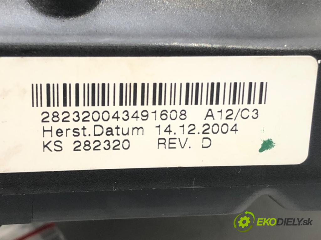 OPEL ASTRA H Kombi (A04) 2004 - 2014    1.7 CDTI (L35) 74 kW [101 KM] olej napędowy 2004 -  Prepínač kombinovaný 13197721ZU (Prepínače, spínače, tlačidlá a ovládače kúrenia)