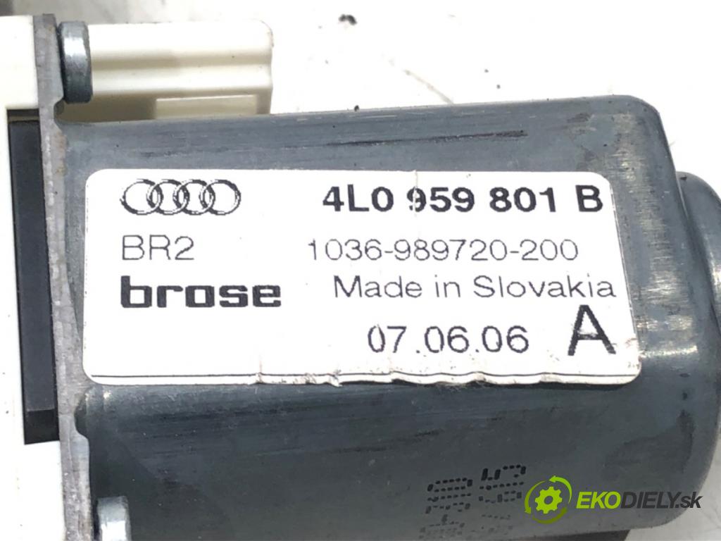 AUDI Q7 (4LB) 2006 - 2016    3.0 TDI quattro 171 kW [233 KM] olej napędowy 2006  mechanismus okna zadní část levý 4L0959801B 4L0839461A