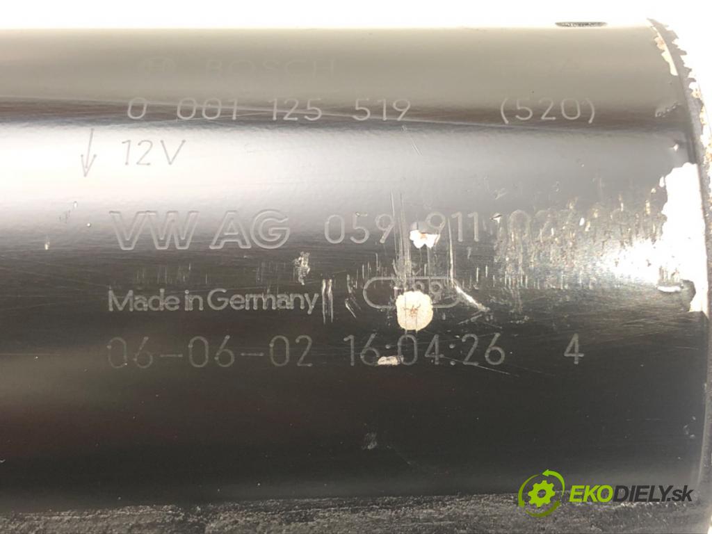 AUDI Q7 (4LB) 2006 - 2016    3.0 TDI quattro 171 kW [233 KM] olej napędowy 2006  Štartér 0001125519 (Štartéry)