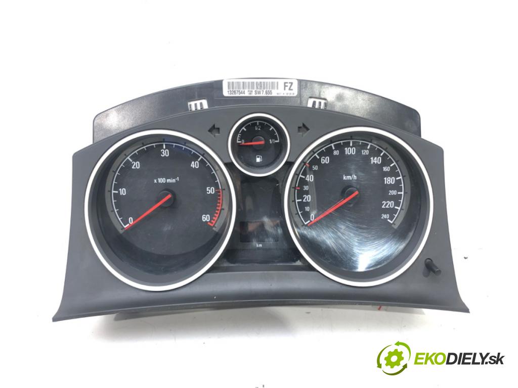 OPEL ZAFIRA B Nadwozie pełne/minivan (A05) 2005 - 2015    1.9 CDTI VAN (M75) 88 kW [120 KM] olej napędowy 20  Prístrojovka 13267544 (Prístrojové dosky, displeje)