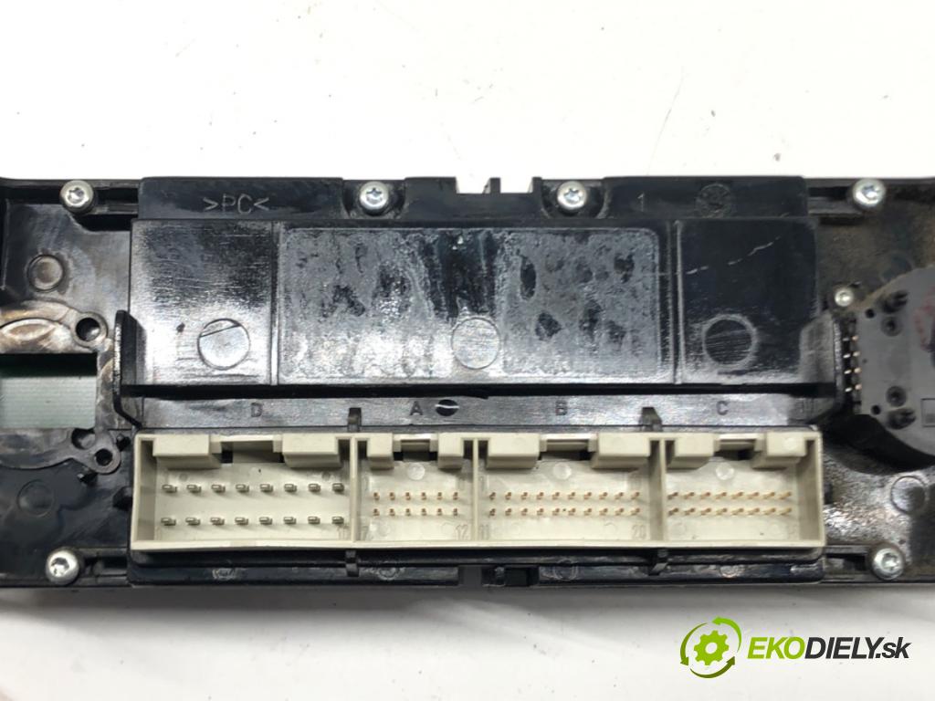 VW BORA I (1J2) 1998 - 2013    1.9 TDI 74 kW [101 KM] olej napędowy 2000 - 2005  Panel ovládania kúrenia  (Prepínače, spínače, tlačidlá a ovládače kúrenia)