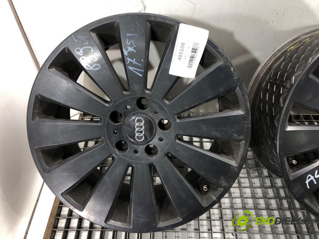 AUDI ---    ---  disky hliníkové 17 7.5J 5X112 ET40 stred CENTR. 57.1