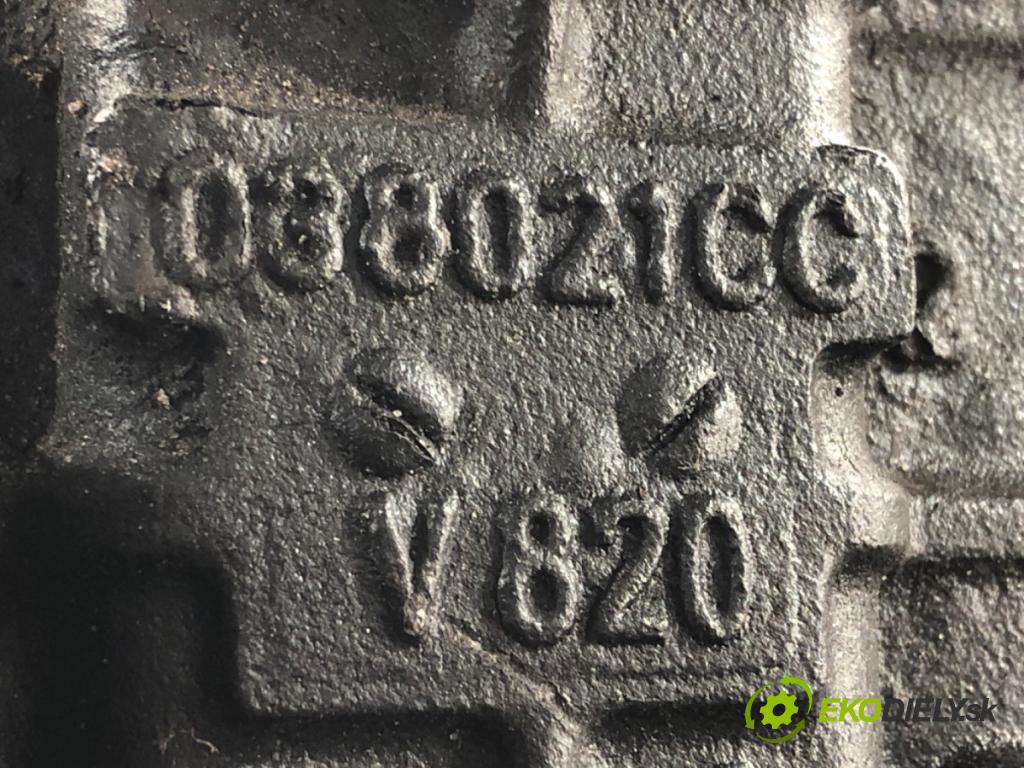 VW PASSAT B6 (3C2) 2005 - 2010    1.9 TDI 77 kW [105 KM] olej napędowy 2005 - 2010  blok Motor 038021CC BLS (Blok motora)