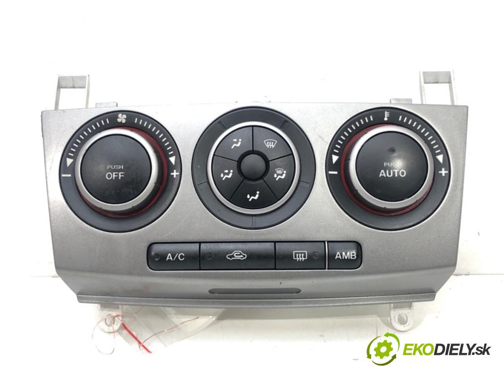 MAZDA 3 (BK) 2003 - 2009    1.6 MZ-CD 66 kW [90 KM] olej napędowy 2006 - 2009  Panel ovládania kúrenia K1900BS3L (Prepínače, spínače, tlačidlá a ovládače kúrenia)