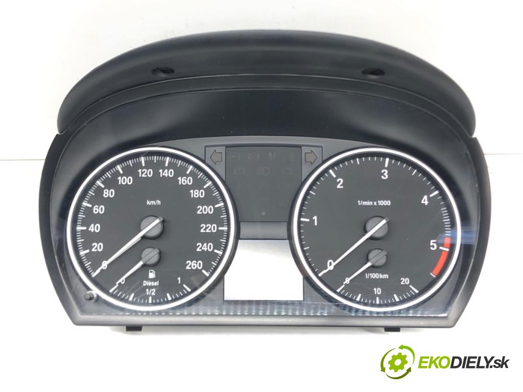 BMW 3 Touring (E91) 2004 - 2012    320 d 120 kW [163 KM] olej napędowy 2005 - 2012  Prístrojovka 1025350-93 (Prístrojové dosky, displeje)