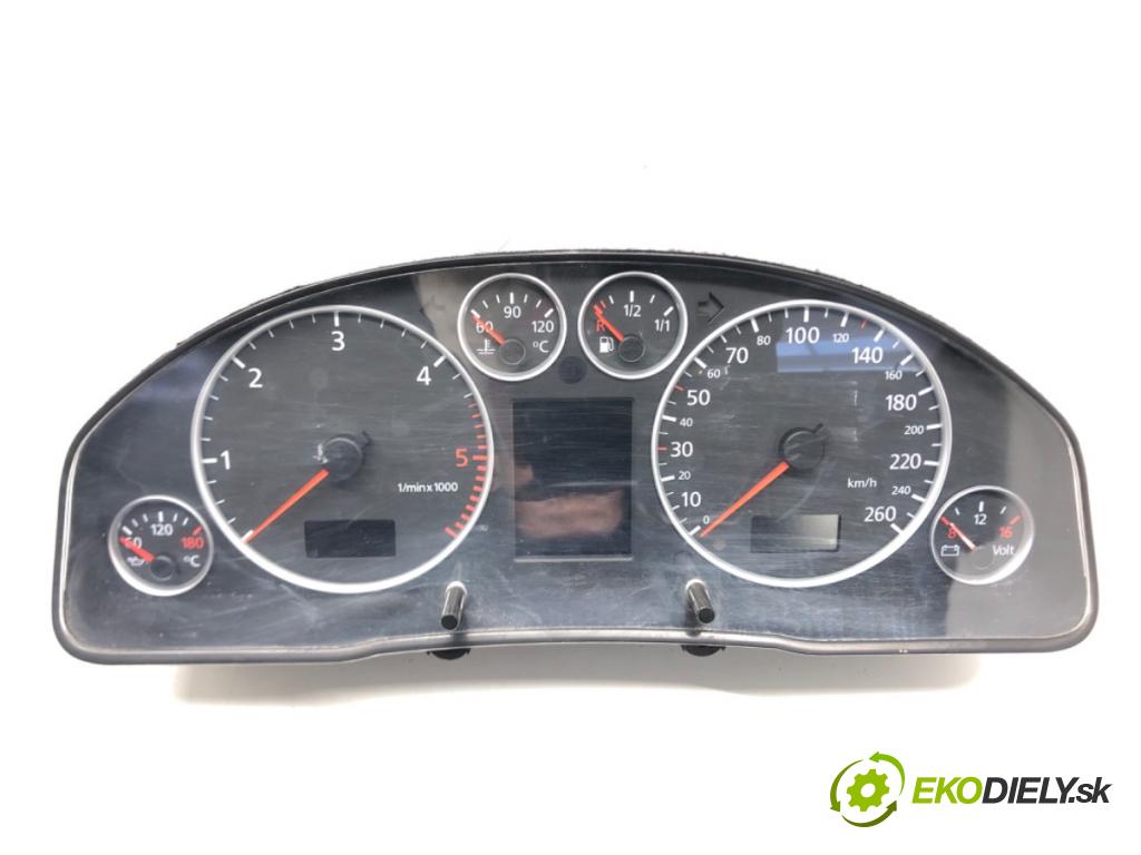 AUDI A6 C5 (4B2) 1997 - 2005    2.5 TDI 132 kW [180 KM] olej napędowy 2000 - 2005  Prístrojovka 110080128 (Prístrojové dosky, displeje)