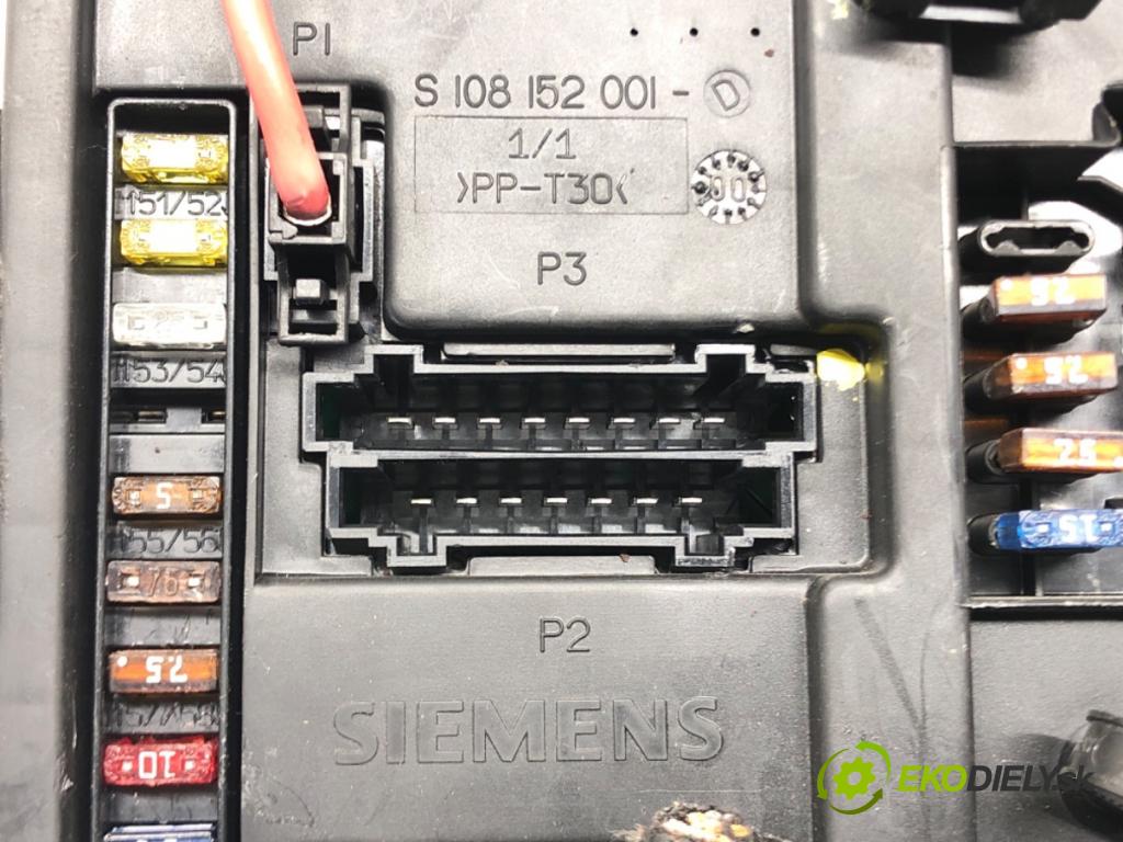 VW SHARAN (7M8, 7M9, 7M6) 1995 - 2010    1.9 TDI 85 kW [115 KM] olej napędowy 2000 - 2010  Modul BSI S108152001D (Poistkové skrinky)