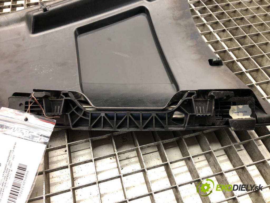 CITROEN C4 PICASSO I nadwozie wielkoprzestrzenne (MPV) (UD_) 2006 - 2015    1.6 HDi 80 kW [109 KM] olej napędowy 2007 - 2013  Priehradka, kastlík prístrojovky ľavy