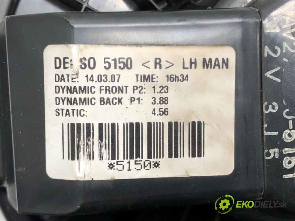 TOYOTA AURIS (_E15_) 2006 - 2012    2.0 D-4D (ADE150_) 93 kW [126 KM] olej napędowy 20  ventilátor kúrenia