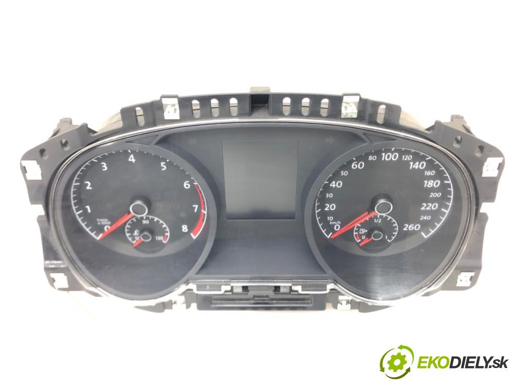 VW GOLF VII (5G1, BQ1, BE1, BE2) 2012 - 2022    1.4 TSI 90 kW [122 KM] benzyna 2012 - 2022  Prístrojovka 5G0920871 (Prístrojové dosky, displeje)