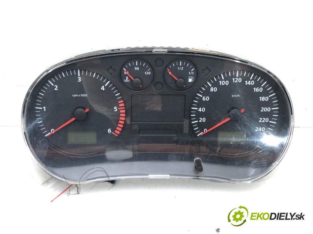 SEAT TOLEDO II (1M2) 1998 - 2006    1.9 TDI 81 kW [110 KM] olej napędowy 1998 - 2004  Prístrojovka 1M0920821B (Prístrojové dosky, displeje)