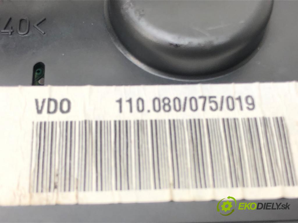 SEAT TOLEDO II (1M2) 1998 - 2006    1.9 TDI 81 kW [110 KM] olej napędowy 1998 - 2004  Prístrojovka 1M0920821B (Prístrojové dosky, displeje)