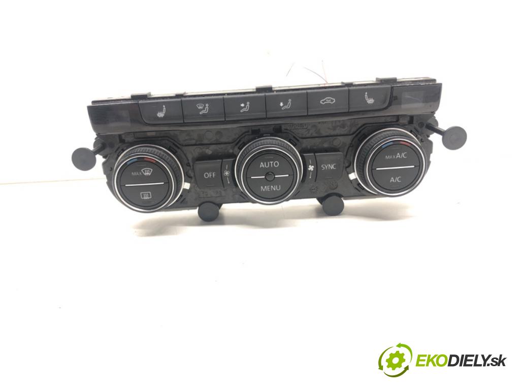 VW GOLF VII (5G1, BQ1, BE1, BE2) 2012 - 2022    1.4 TSI 110 kW [150 KM] benzyna 2014 - 2022  Panel ovládania kúrenia 5G0907044BD (Prepínače, spínače, tlačidlá a ovládače kúrenia)