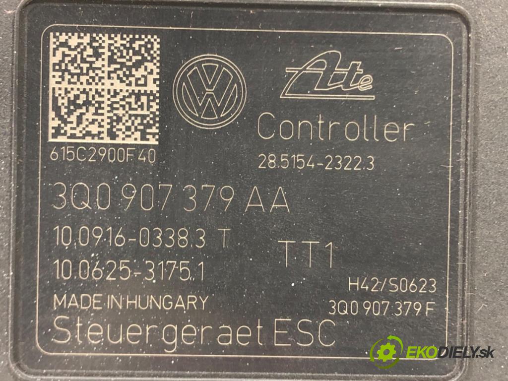 VW GOLF VII (5G1, BQ1, BE1, BE2) 2012 - 2022    1.4 TSI 110 kW [150 KM] benzyna 2014 - 2022  Pumpa ABS 3Q0907379AA (Pumpy ABS)