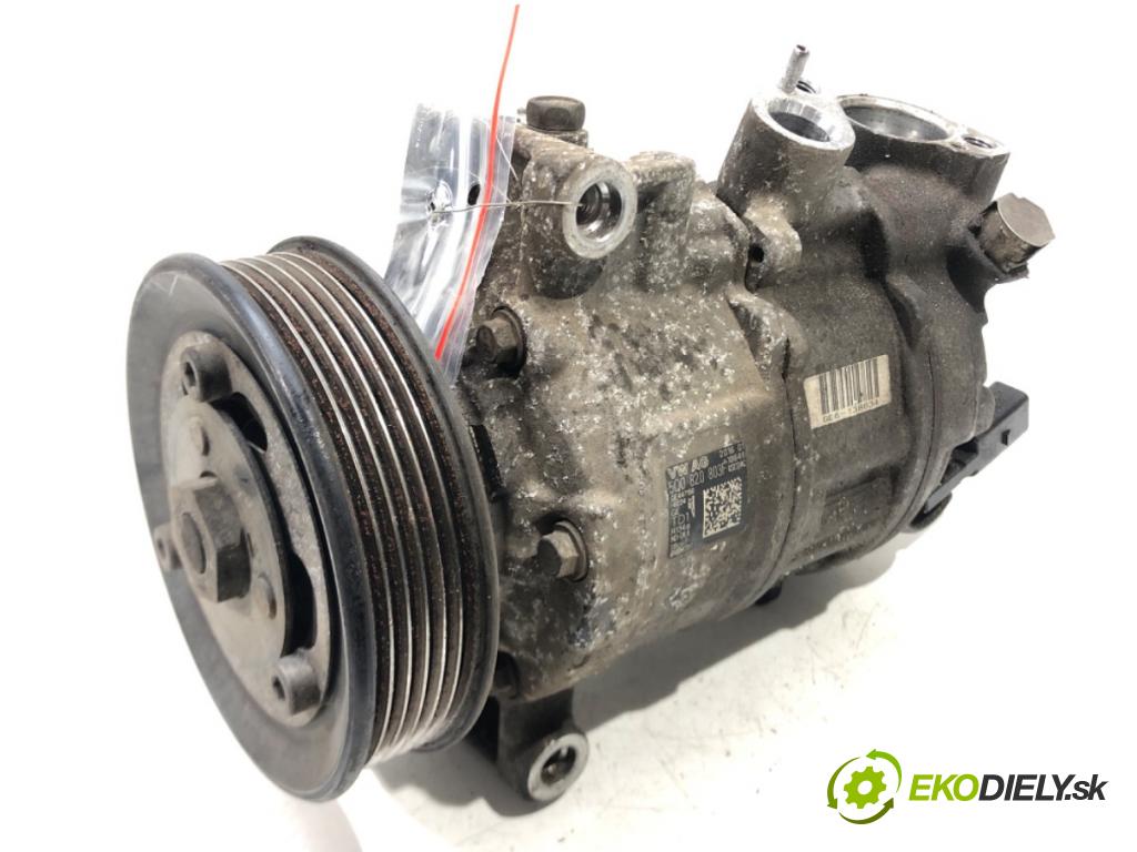 VW GOLF VII (5G1, BQ1, BE1, BE2) 2012 - 2022    1.4 TSI 110 kW [150 KM] benzyna 2014 - 2022  kompresor klimatizace 5Q0820803F (Kompresory)