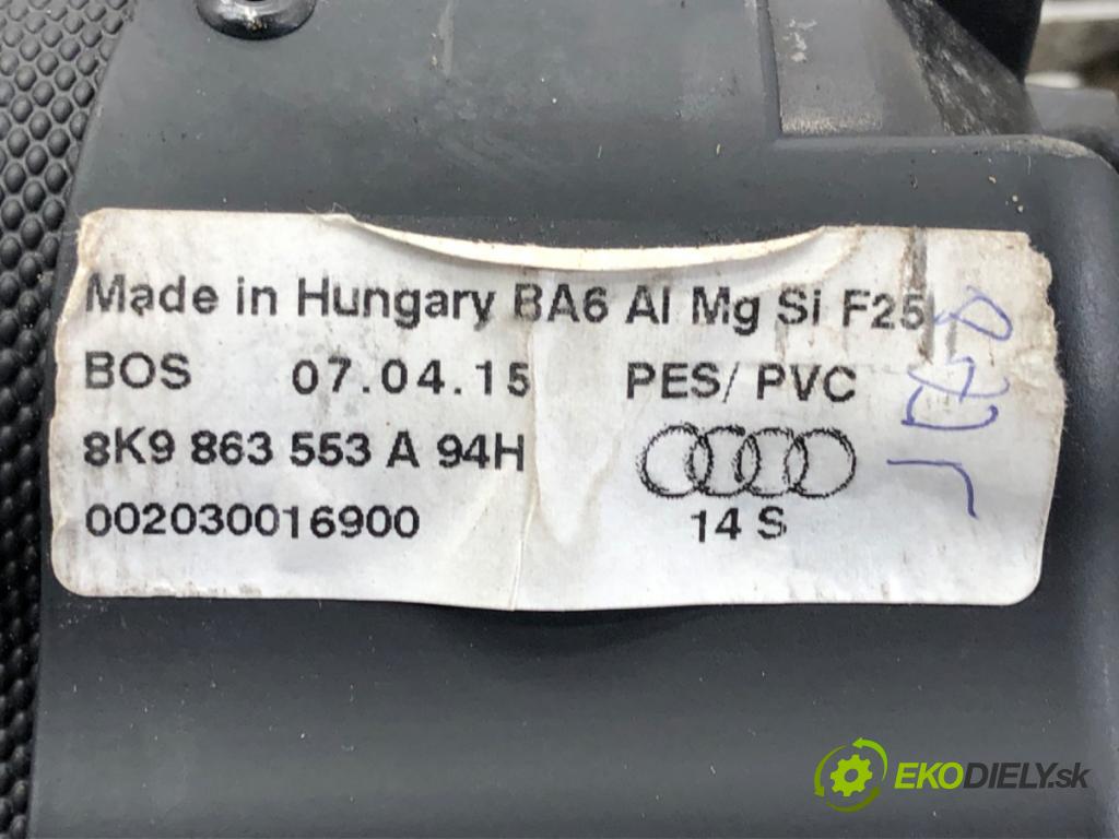 AUDI A4 B8 Avant (8K5) 2007 - 2015    1.8 TFSI 88 kW [120 KM] benzyna 2008 - 2015  Roleta 8K9863553A (Rolety kufru)