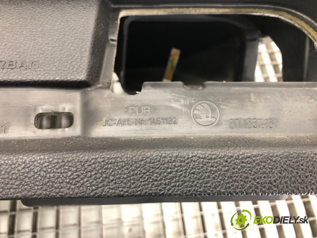 SKODA SUPERB II (3T4) 2008 - 2015    3.6 FSI 4x4 191 kW [260 KM] benzyna 2008 - 2015  Palubná doska  (Palubné dosky)