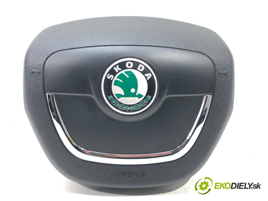 SKODA SUPERB II (3T4) 2008 - 2015    3.6 FSI 4x4 191 kW [260 KM] benzyna 2008 - 2015  AirBag volantu 3T0880201B (Airbagy)