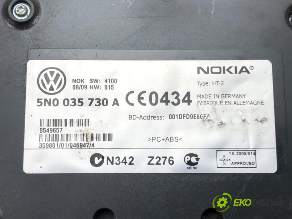SKODA SUPERB II (3T4) 2008 - 2015    3.6 FSI 4x4 191 kW [260 KM] benzyna 2008 - 2015  Modul BLUETOOTH 5N0035730A (Ostatné)