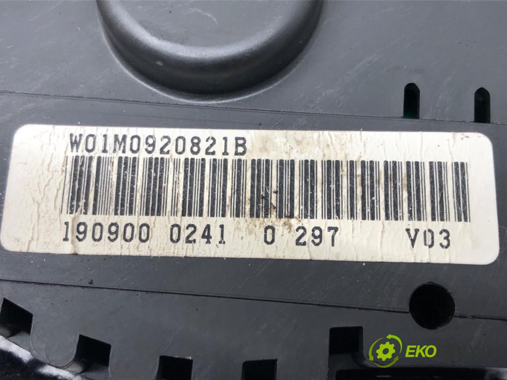 SEAT TOLEDO II (1M2) 1998 - 2006    1.9 TDI 81 kW [110 KM] olej napędowy 1998 - 2004  Prístrojovka 1M0920821B (Prístrojové dosky, displeje)