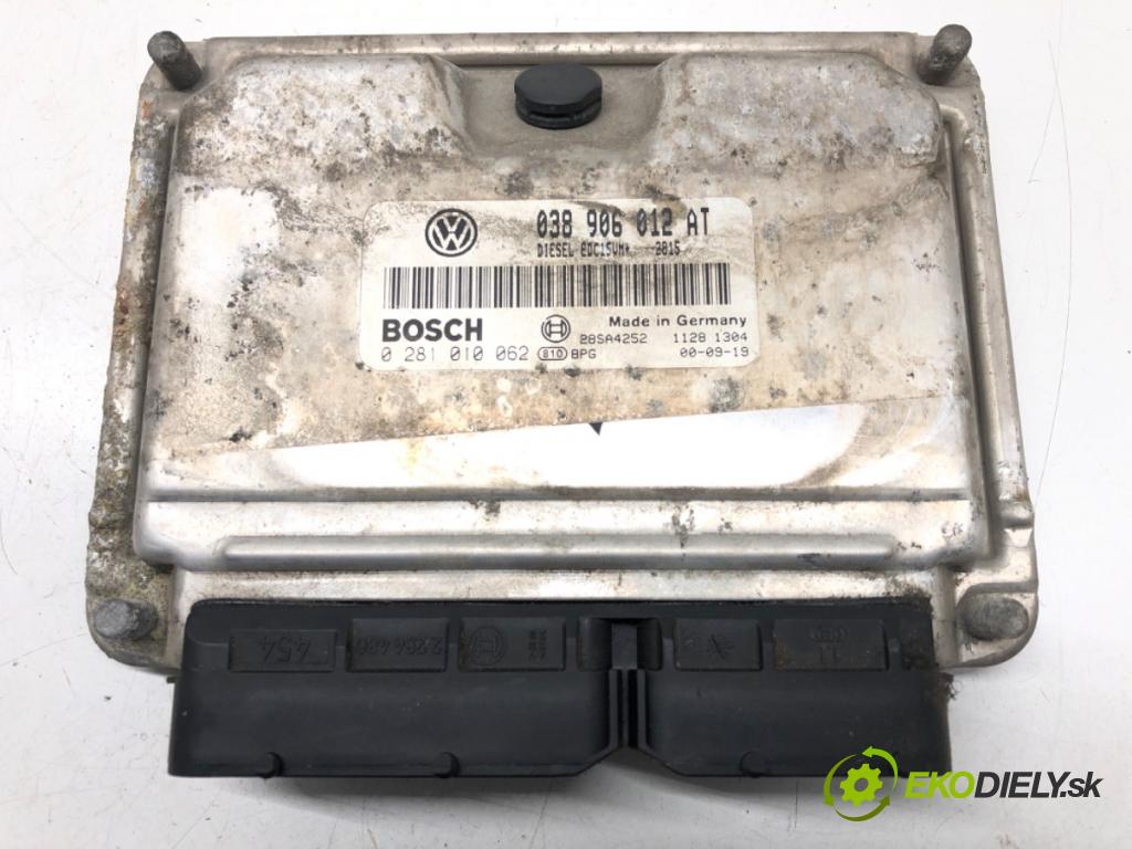 SEAT TOLEDO II (1M2) 1998 - 2006    1.9 TDI 81 kW [110 KM] olej napędowy 1998 - 2004  riadiaca jednotka Motor 0281010062 (Riadiace jednotky)