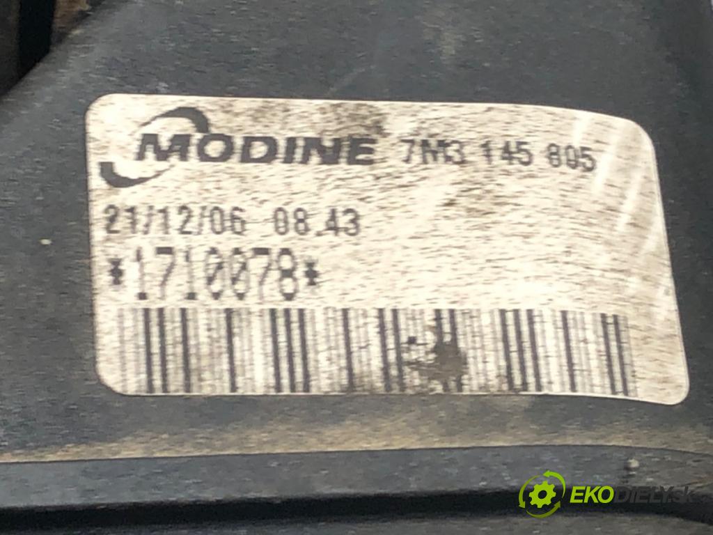 VW SHARAN (7M8, 7M9, 7M6) 1995 - 2010    1.9 TDI 85 kW [115 KM] olej napędowy 2000 - 2010  intercooler 7M3145805 (Chladiče nasávaného vzduchu (intercoolery))