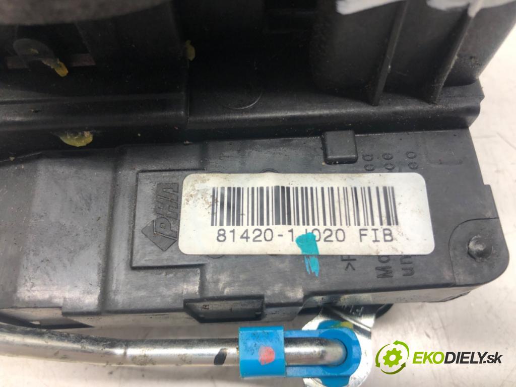 HYUNDAI i20 I (PB, PBT) 2008 - 2022    1.2 57 kW [78 KM] benzyna 2008 - 2012  zámok dveře pravý zadní část 81420-1J020